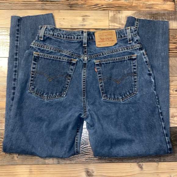 Women’s Vintage Levi Jeans Red Tab size 13 Long - Picture 3 of 6